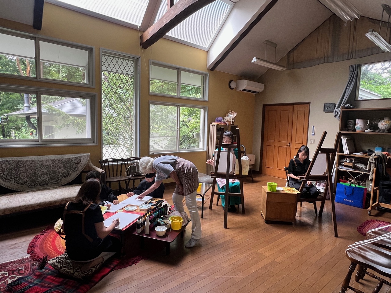 絵画教室写真